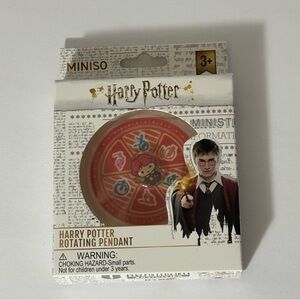 Harry Potter Rotating Ron Weasley Spell Pendant / Keychain by Miniso NWT